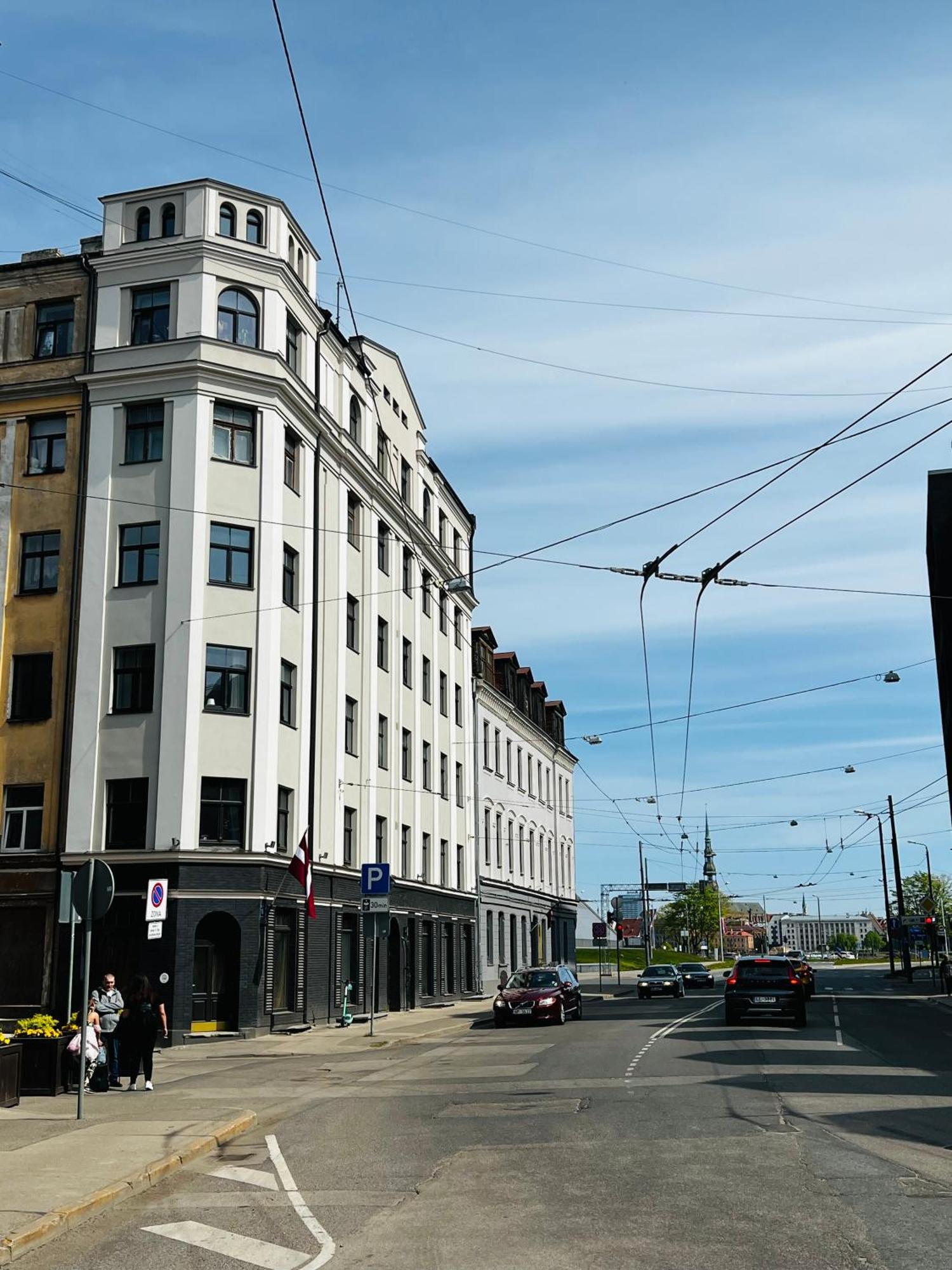 Green Apartment Riga Exterior foto
